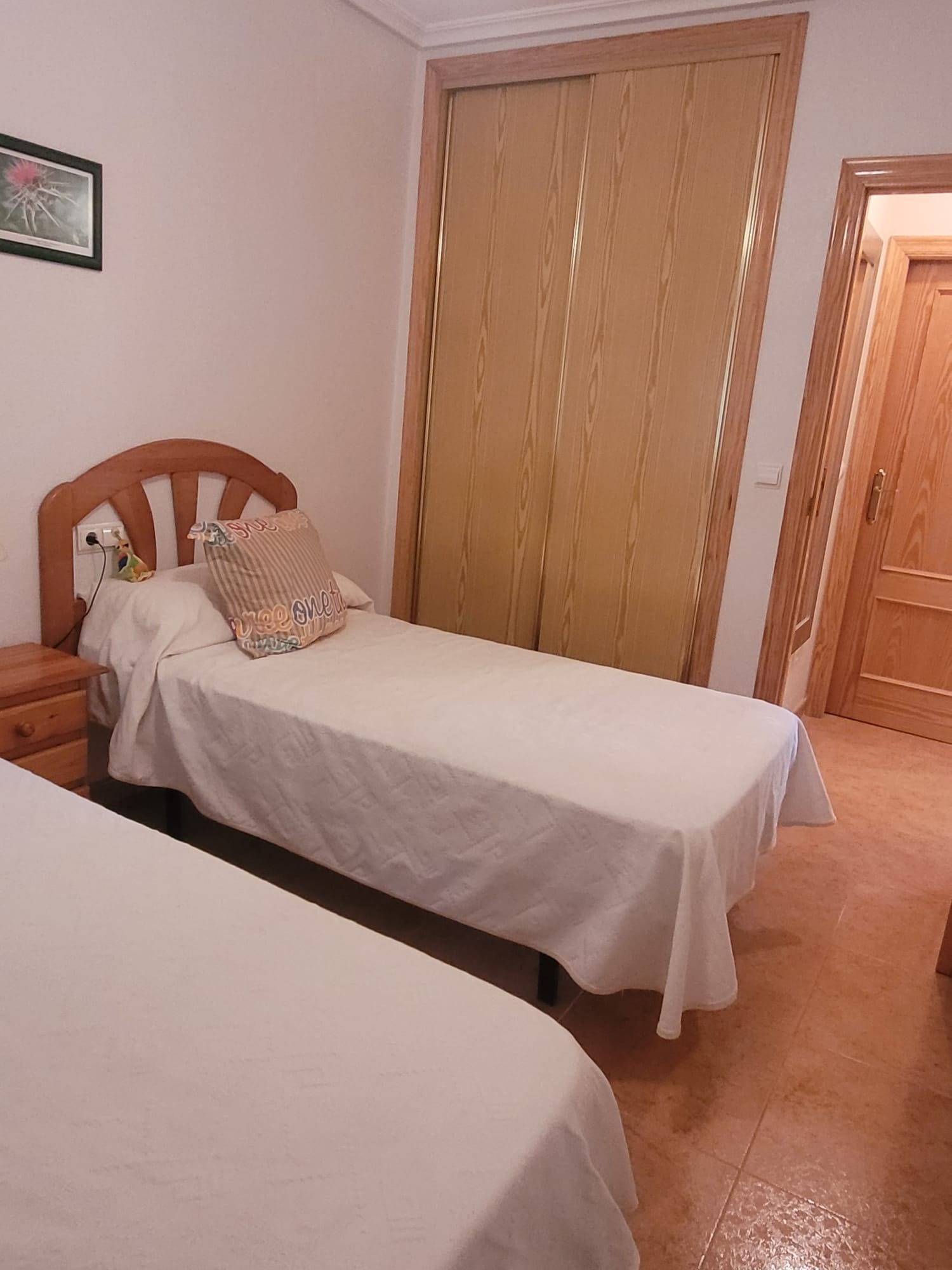 Pool area in apartment for sale in Los Alcazares