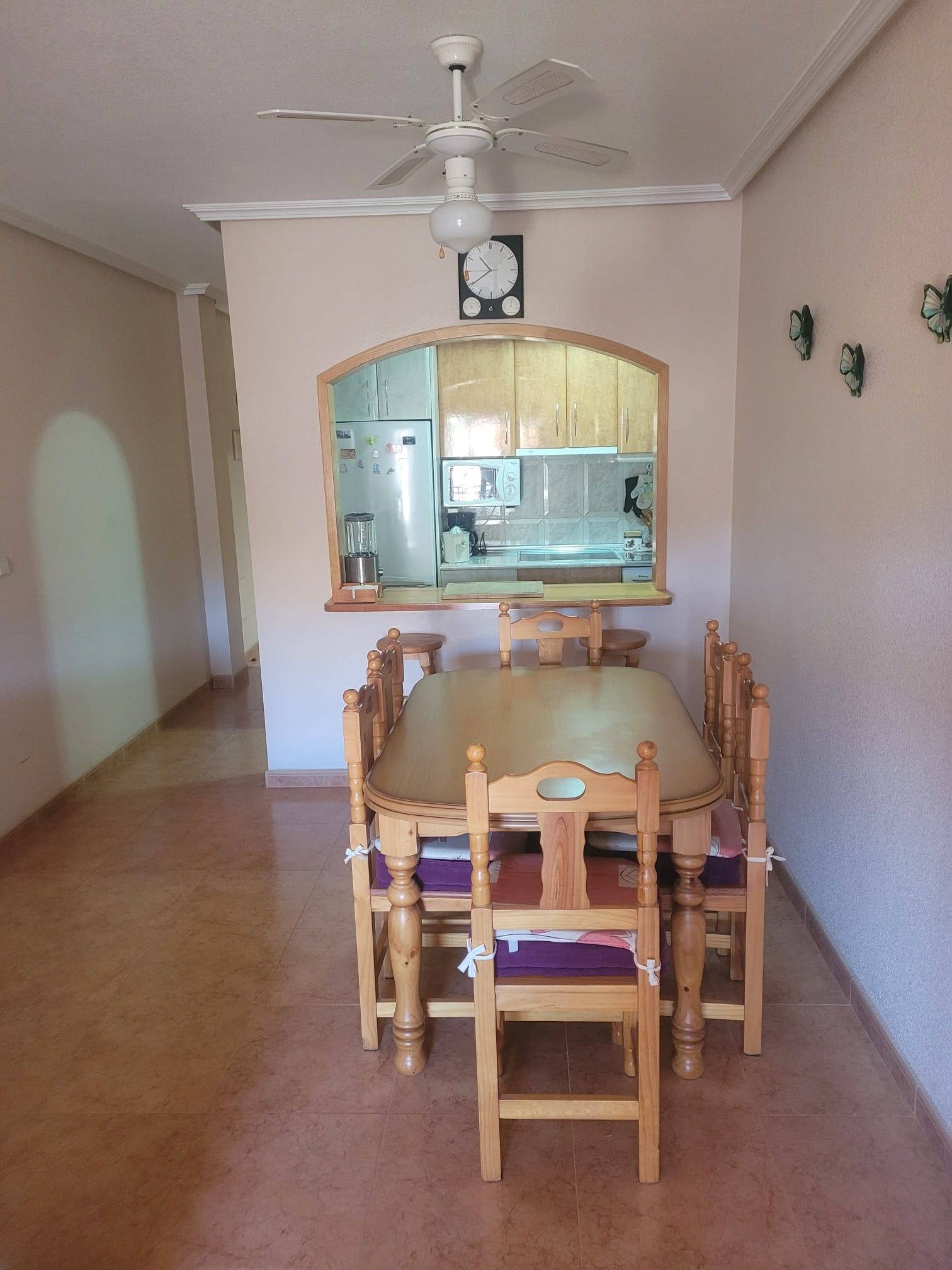 Dining area in apartment for sale in Los Alcazares