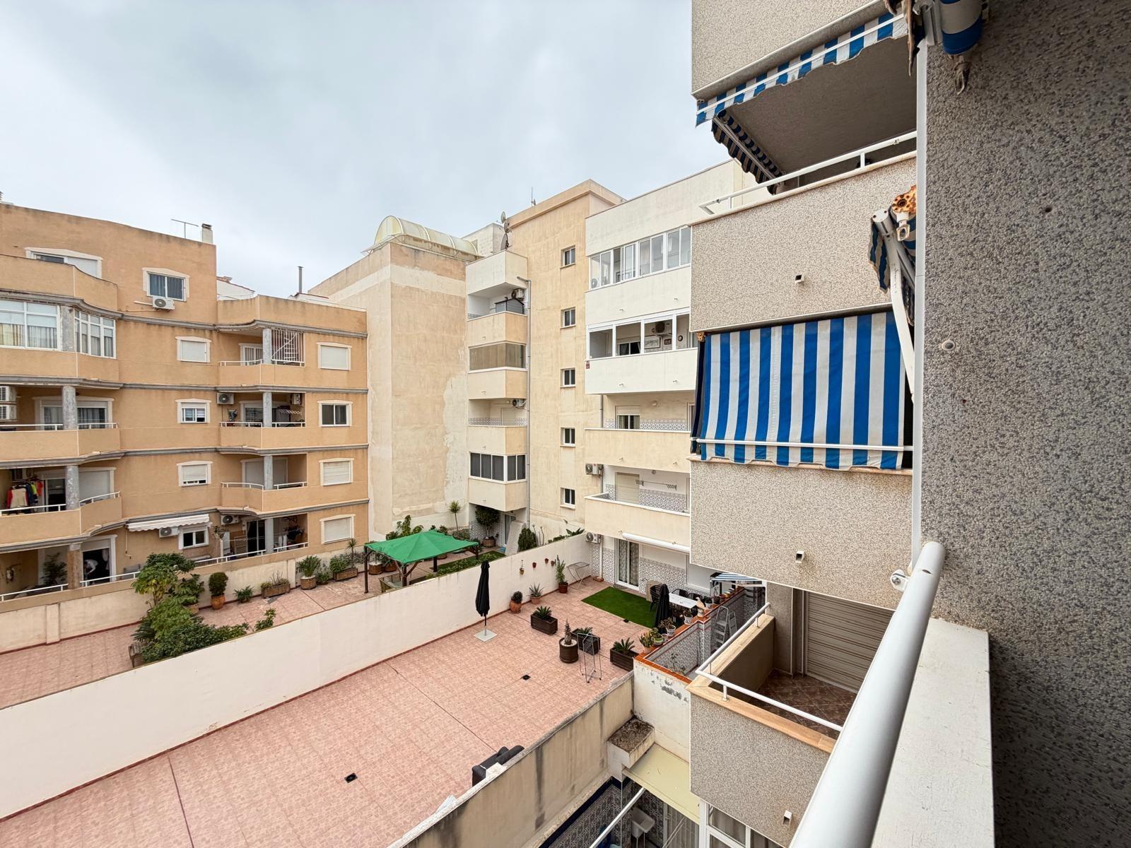 Pool area in apartment for sale in Torrevieja
