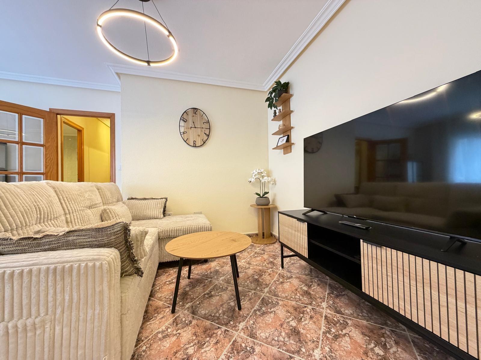 Pool area in apartment for sale in Torrevieja