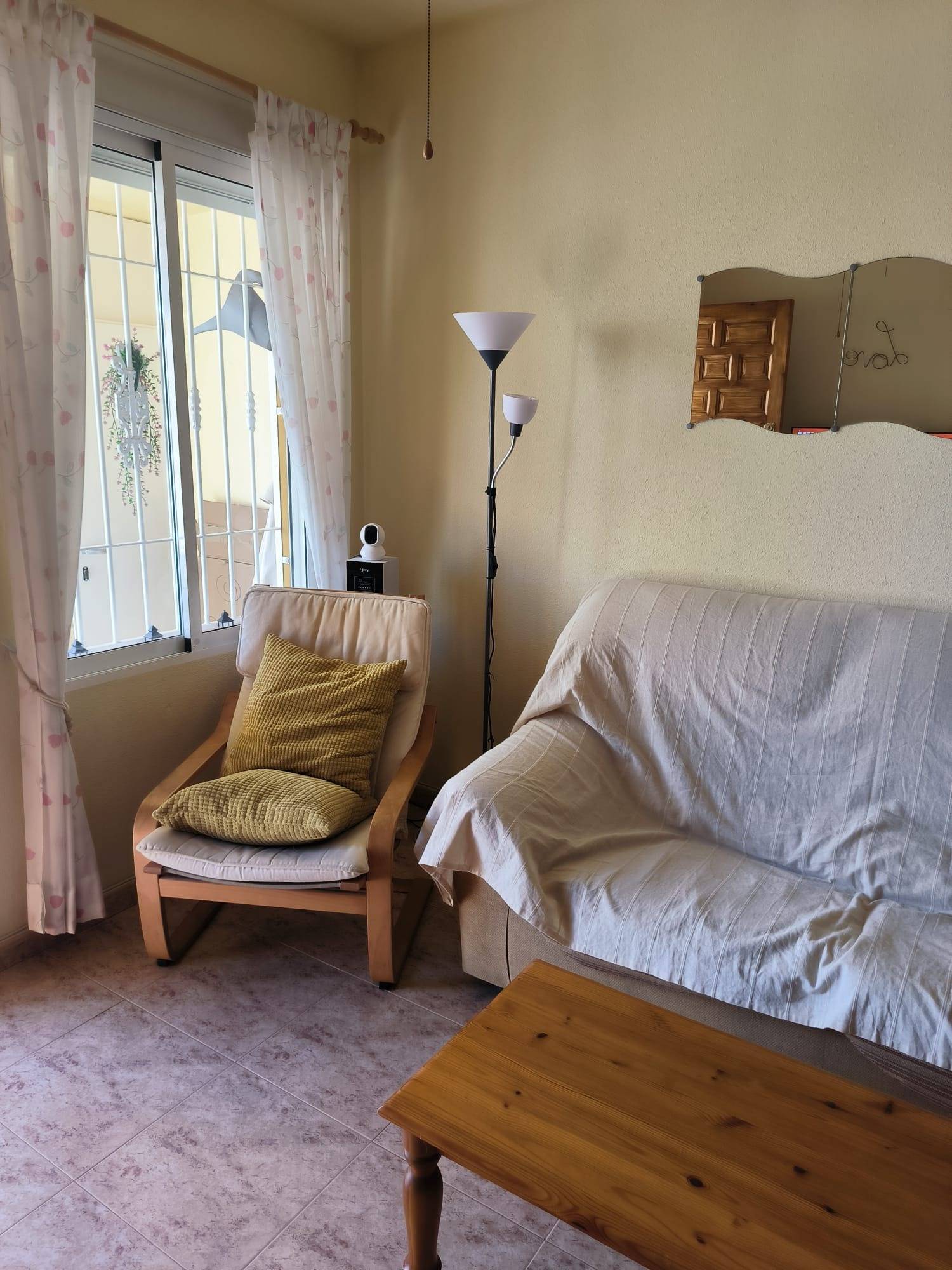 Living room in bungalow for sale in Orihuela Costa