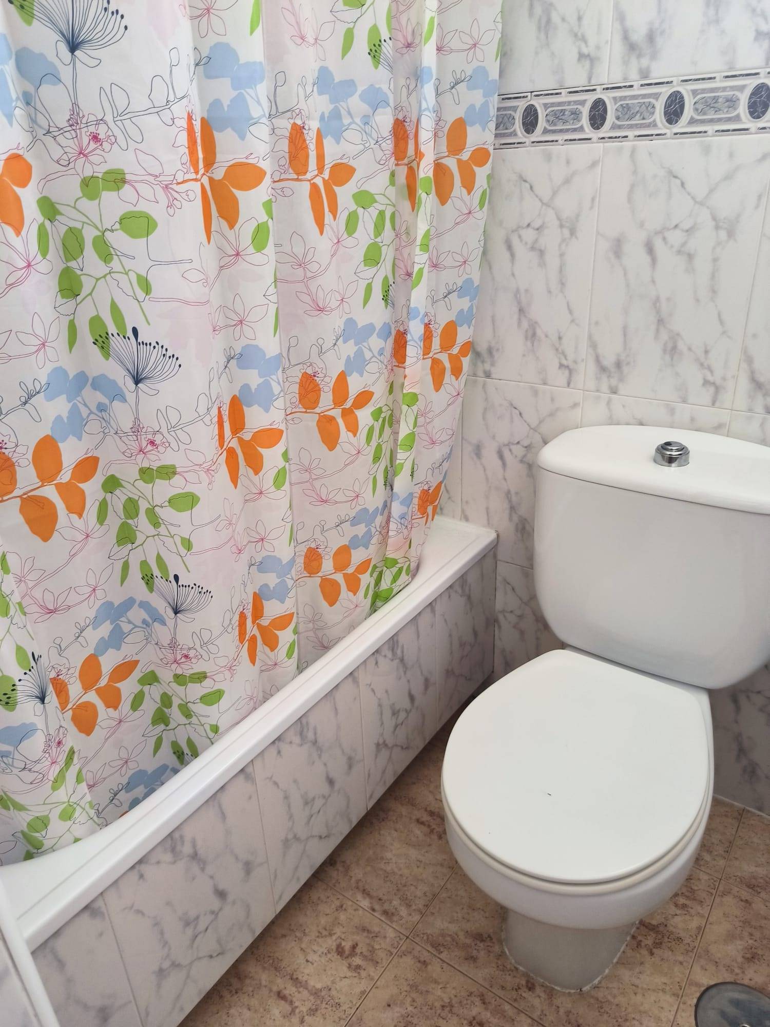 Pool area in bungalow for sale in Orihuela Costa