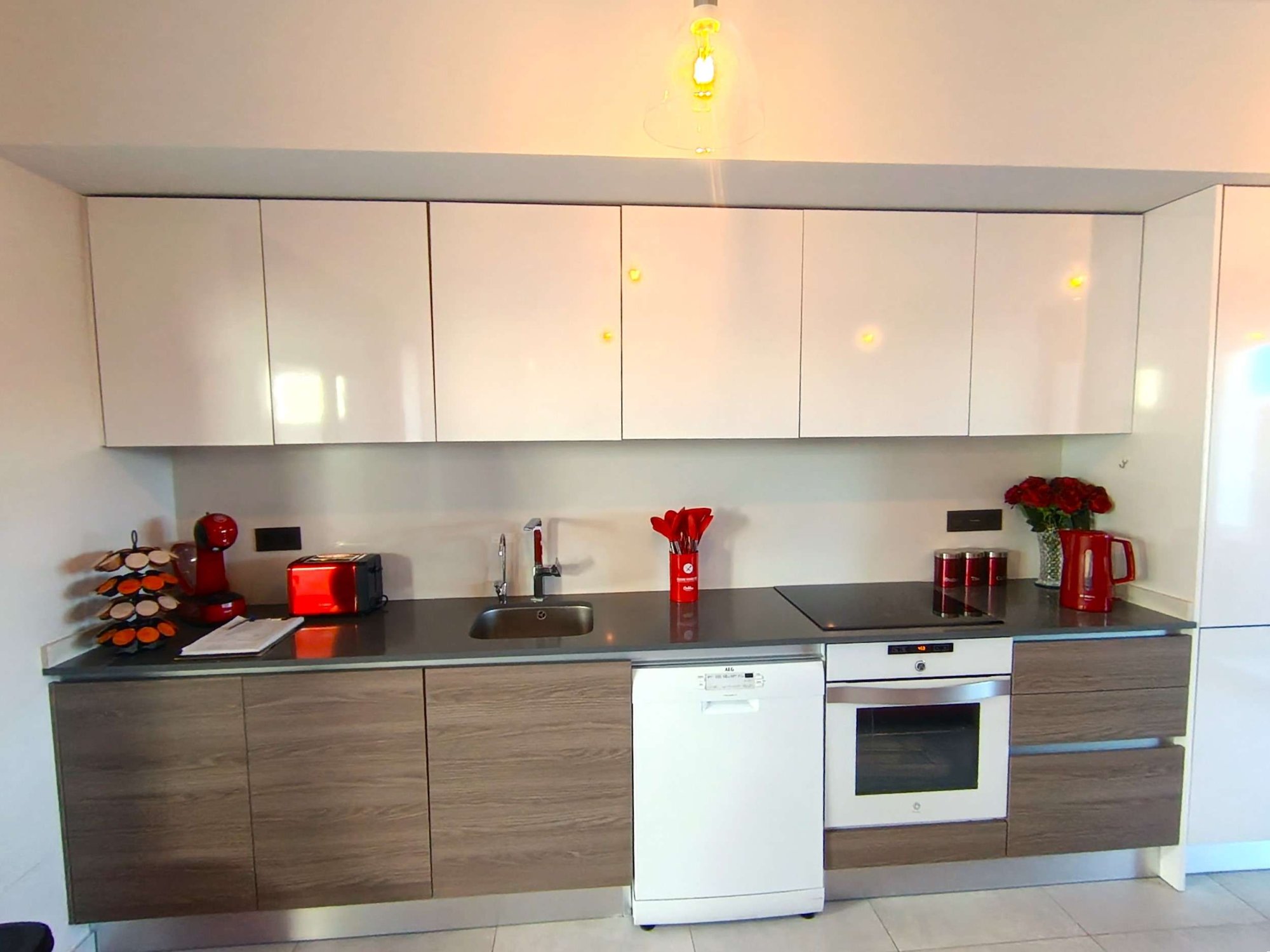 Living room in apartment for sale in Algorfa