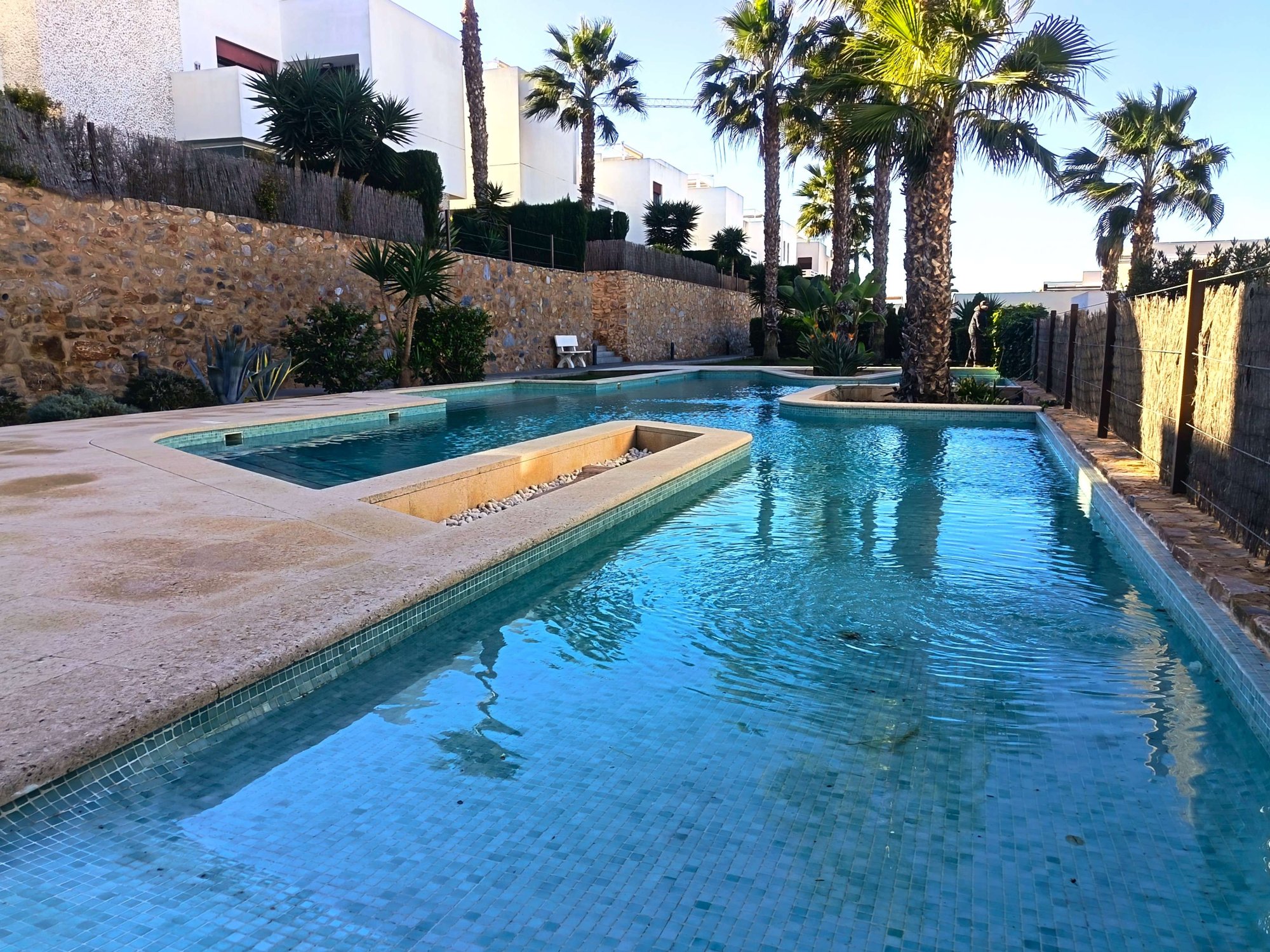 Living room in apartment for sale in Algorfa