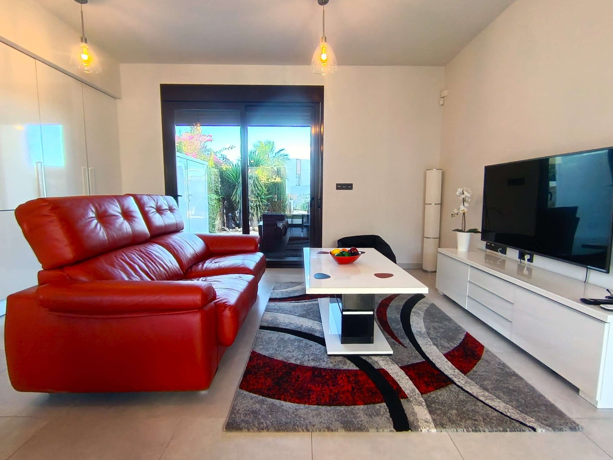 Pool area in apartment for sale in Algorfa
