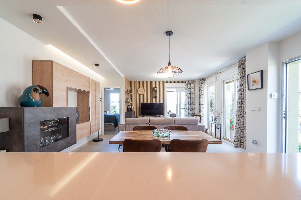 Living room in villa for sale in Vistabella Golf Entre Naranjos