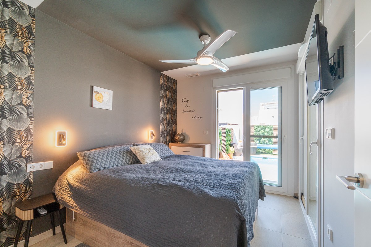 Living room in villa for sale in Vistabella Golf Entre Naranjos