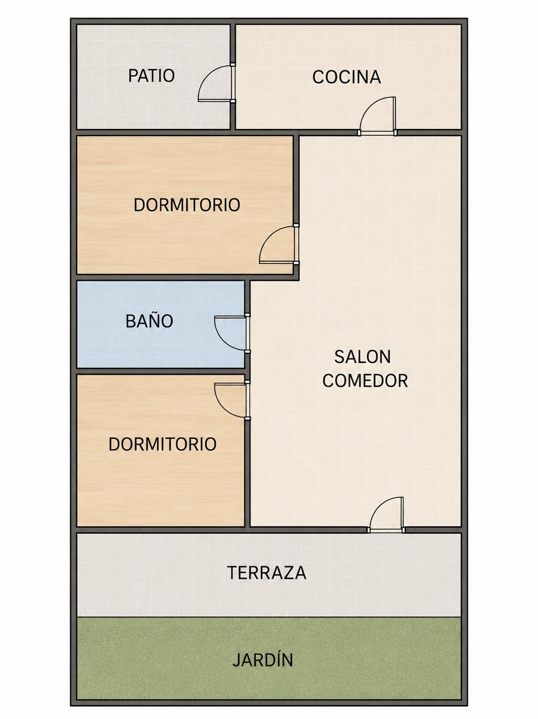 Bathroom in bungalow for sale in Torrevieja