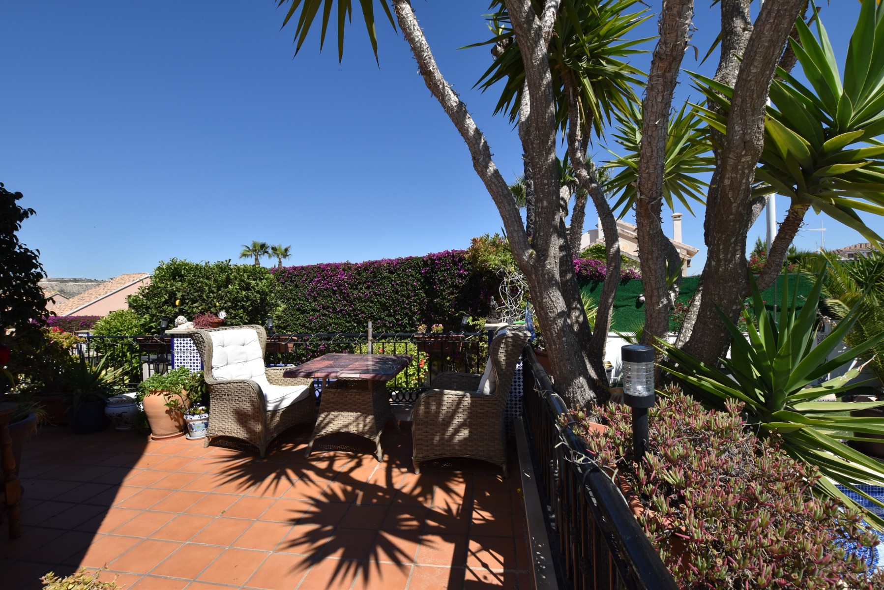 Garden in villa for sale in Algorfa