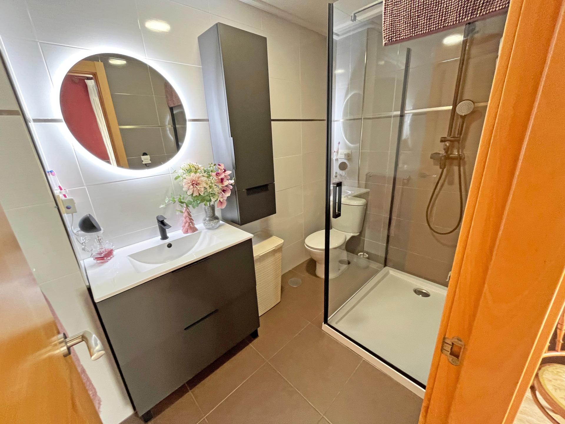 Living room in apartment for sale in Novelda