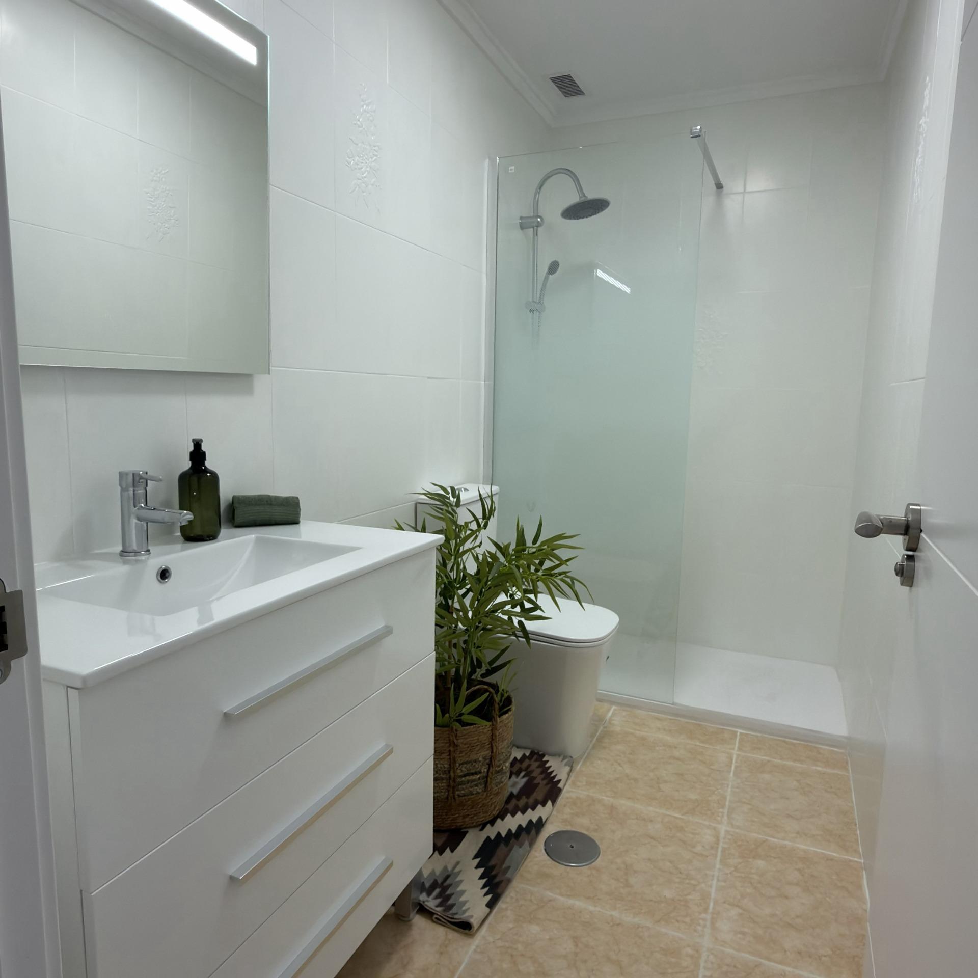 Pool area in apartment for sale in Torrevieja