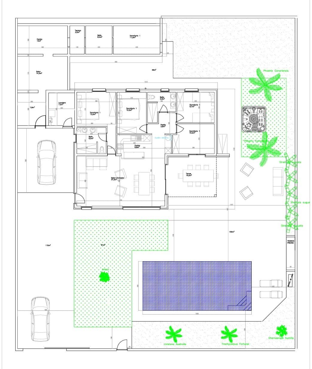 Bathroom in villa for sale in Torrevieja