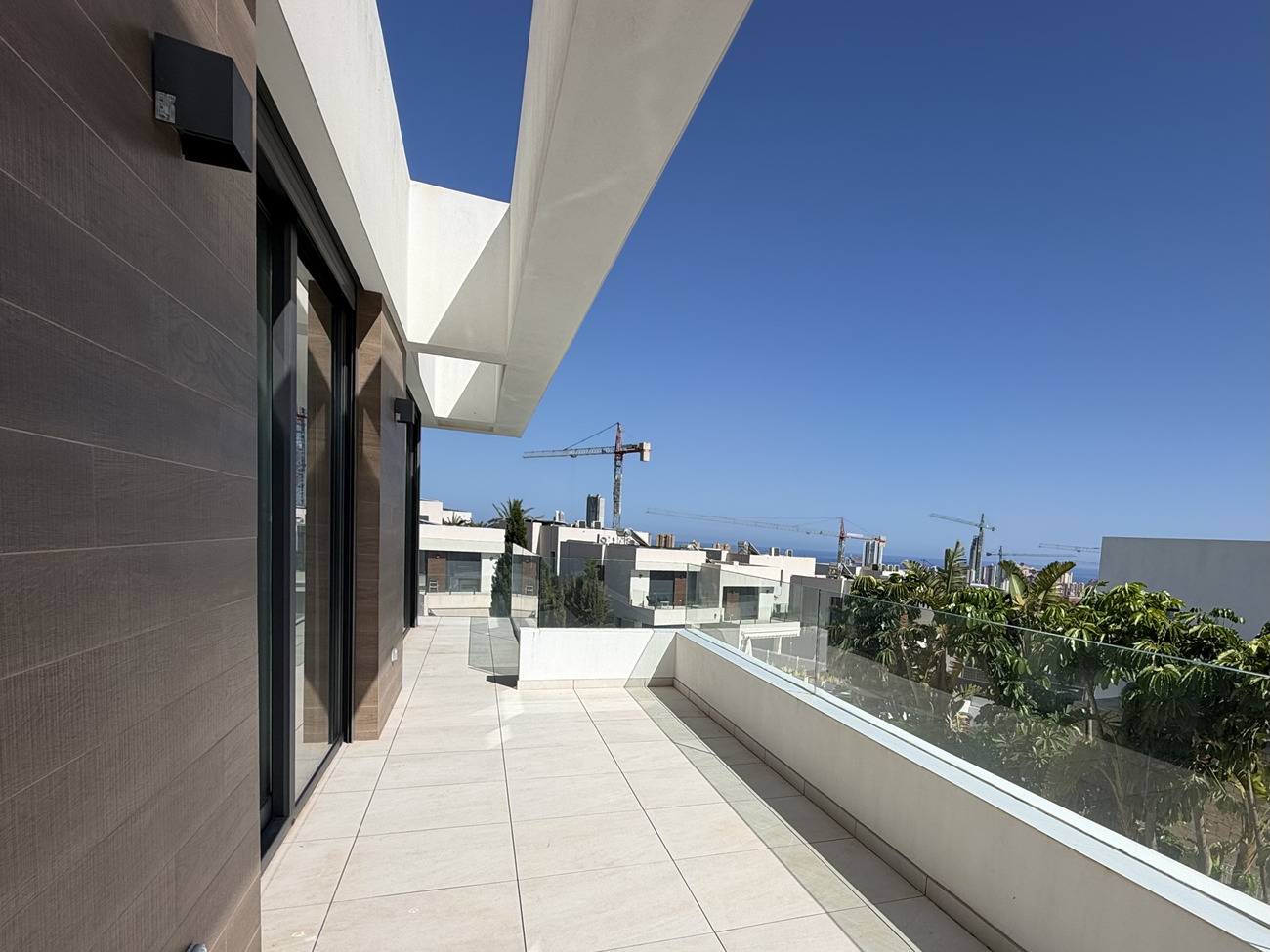 Master bedroom in villa for sale in Finestrat
