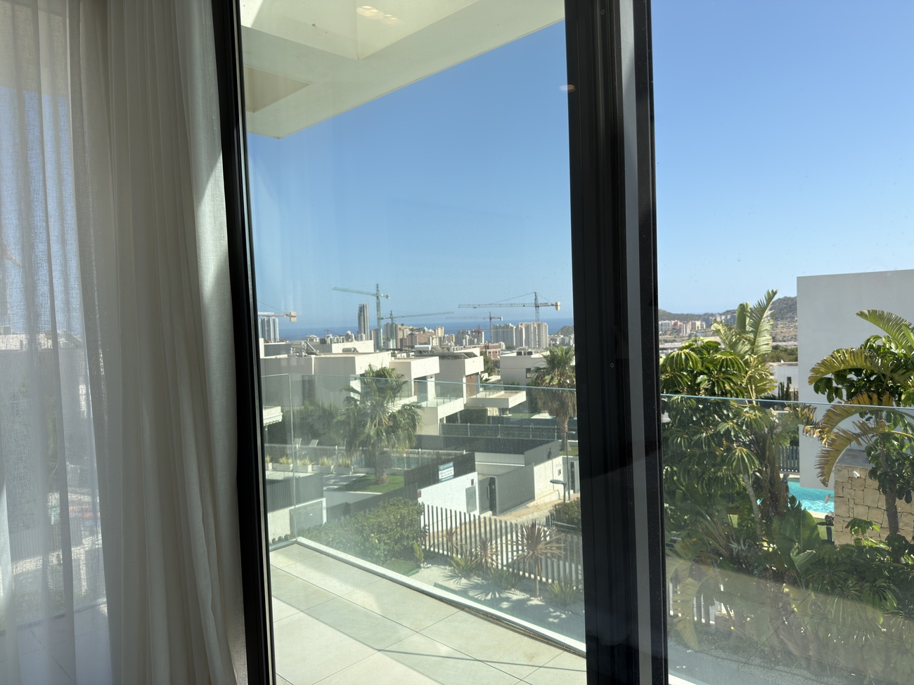 Exterior view in villa for sale in Finestrat