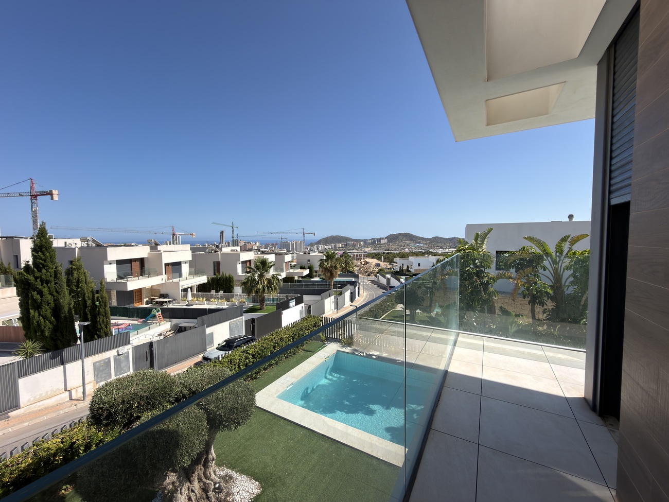 Living room in villa for sale in Finestrat