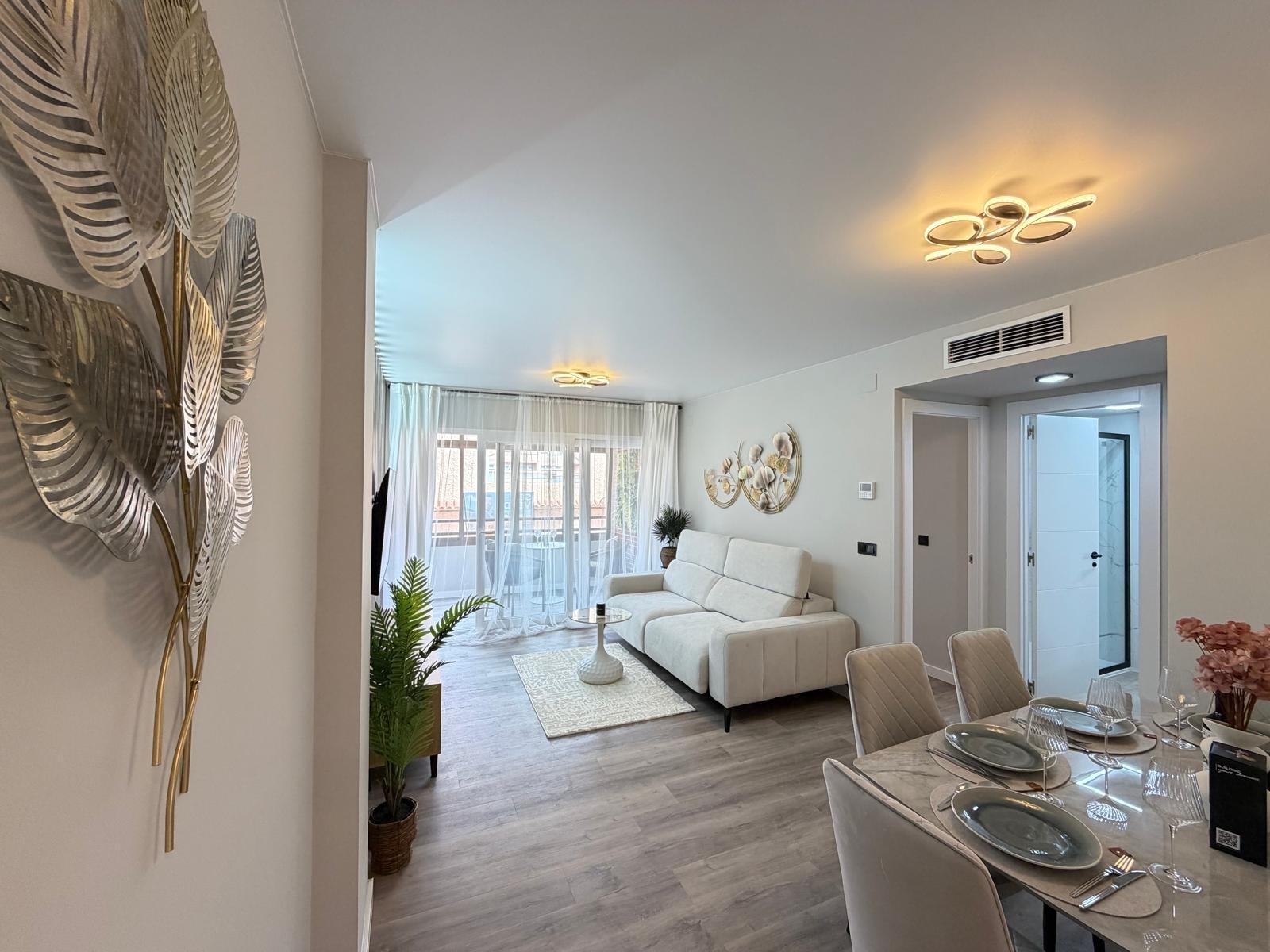 Pool area in apartment for sale in Torrevieja