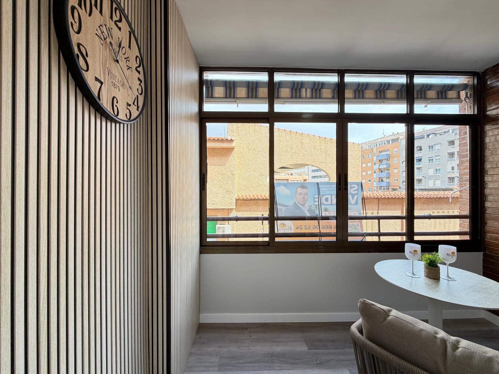 Dining area in apartment for sale in Torrevieja