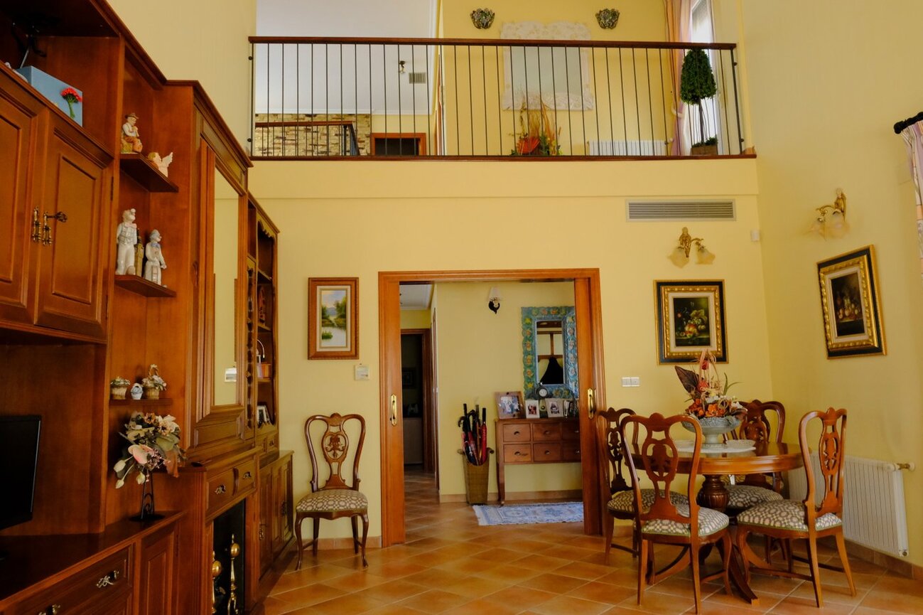 Living room in finca for sale in Orihuela
