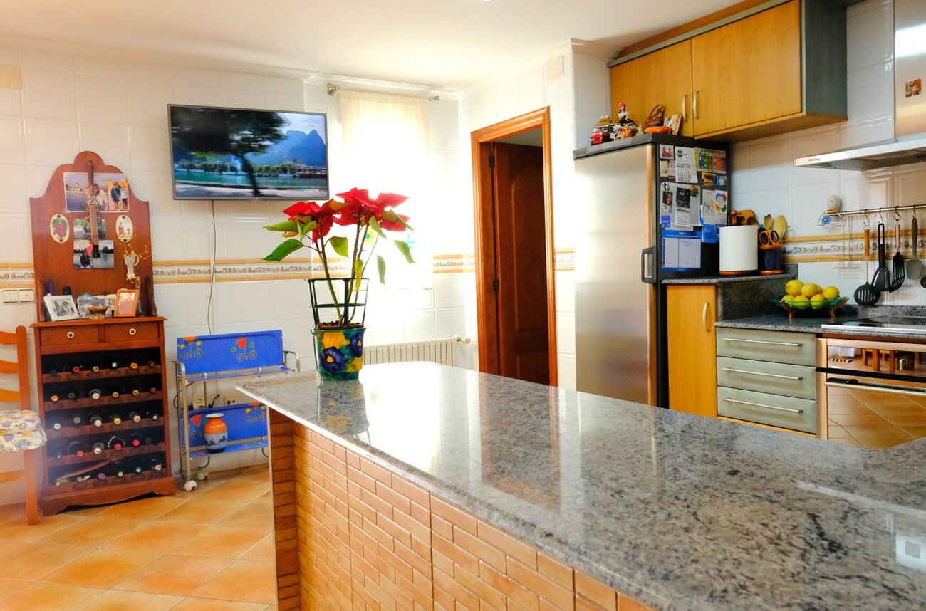 Dining area in finca for sale in Orihuela