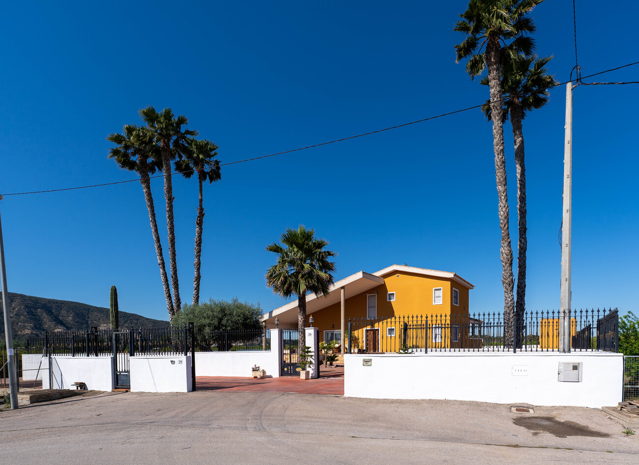 Garden in finca for sale in Orihuela