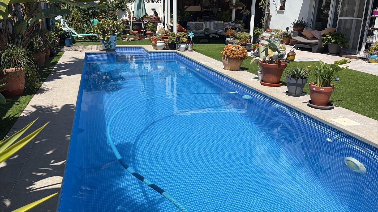 Garden in villa for sale in Torrevieja