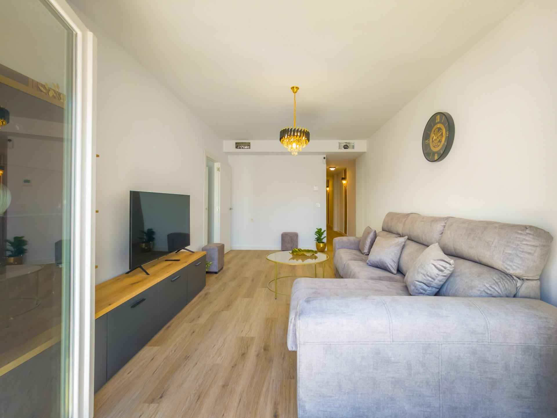 Garden in apartment for sale in Torrevieja