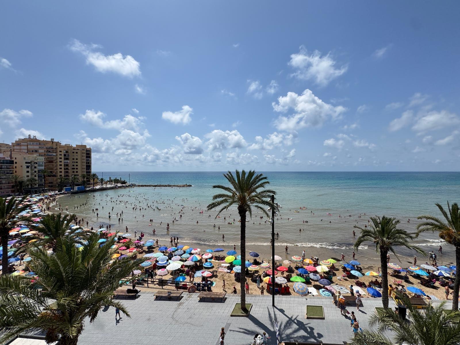 Garden in apartment for sale in Torrevieja