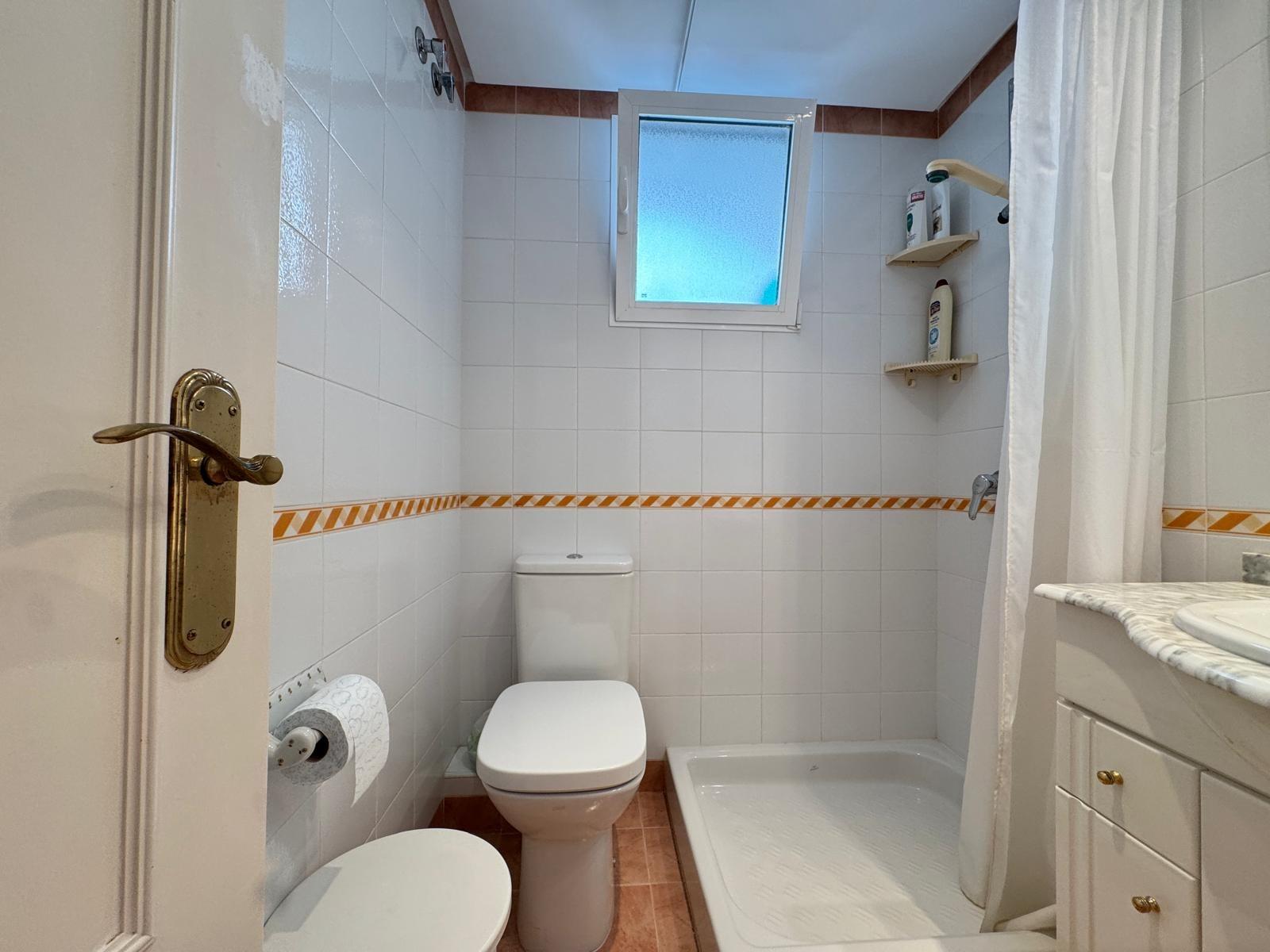 Bathroom in apartment for sale in Torrevieja