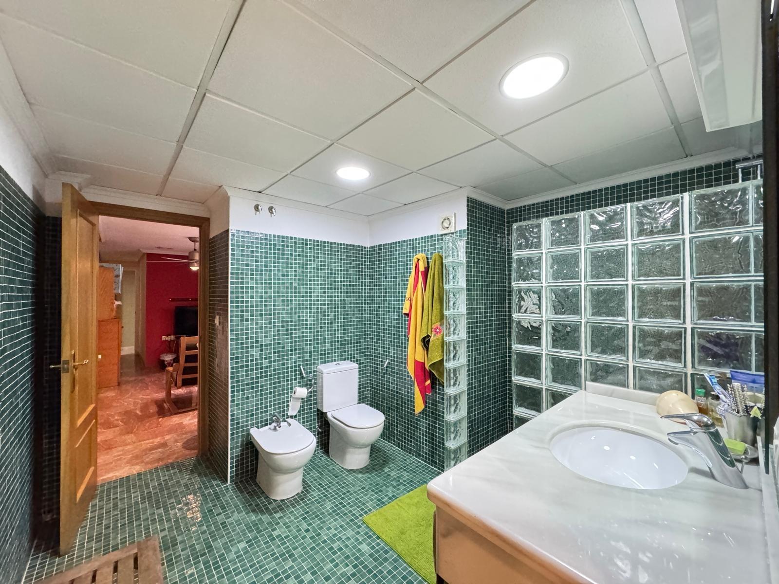 Bathroom in apartment for sale in Torrevieja