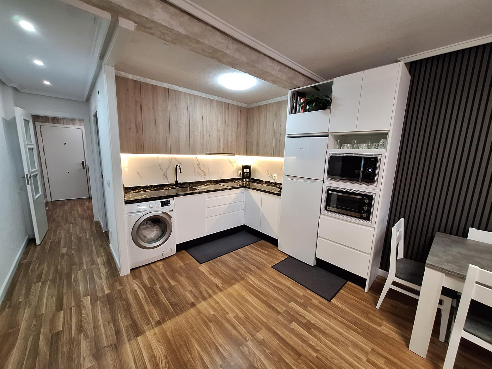 Pool area in apartment for sale in Torrevieja