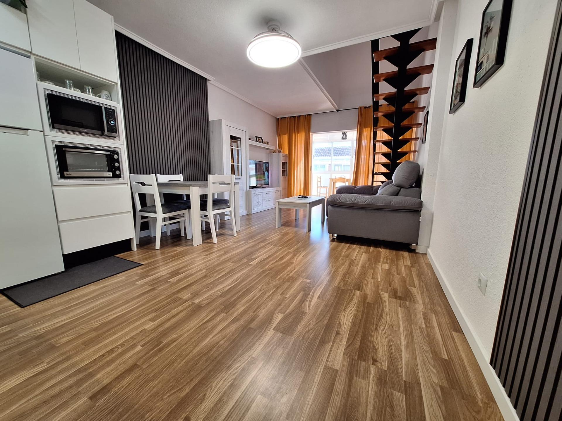Dining area in apartment for sale in Torrevieja