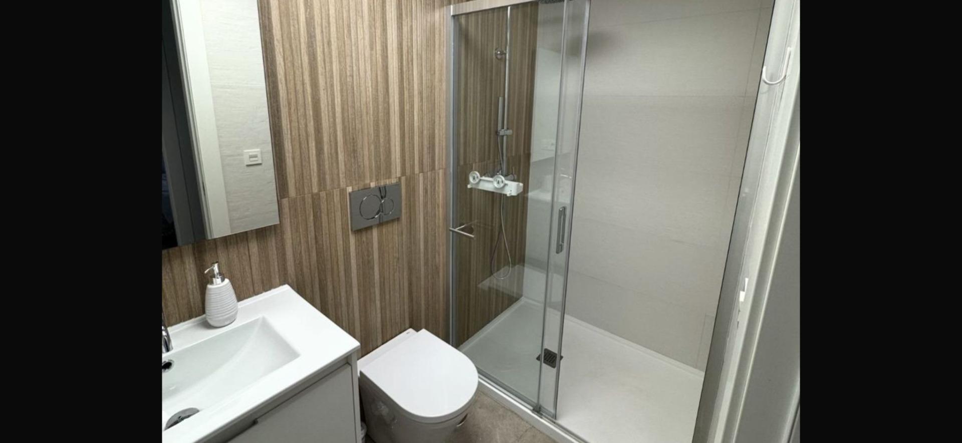 Pool area in apartment for sale in Torrevieja