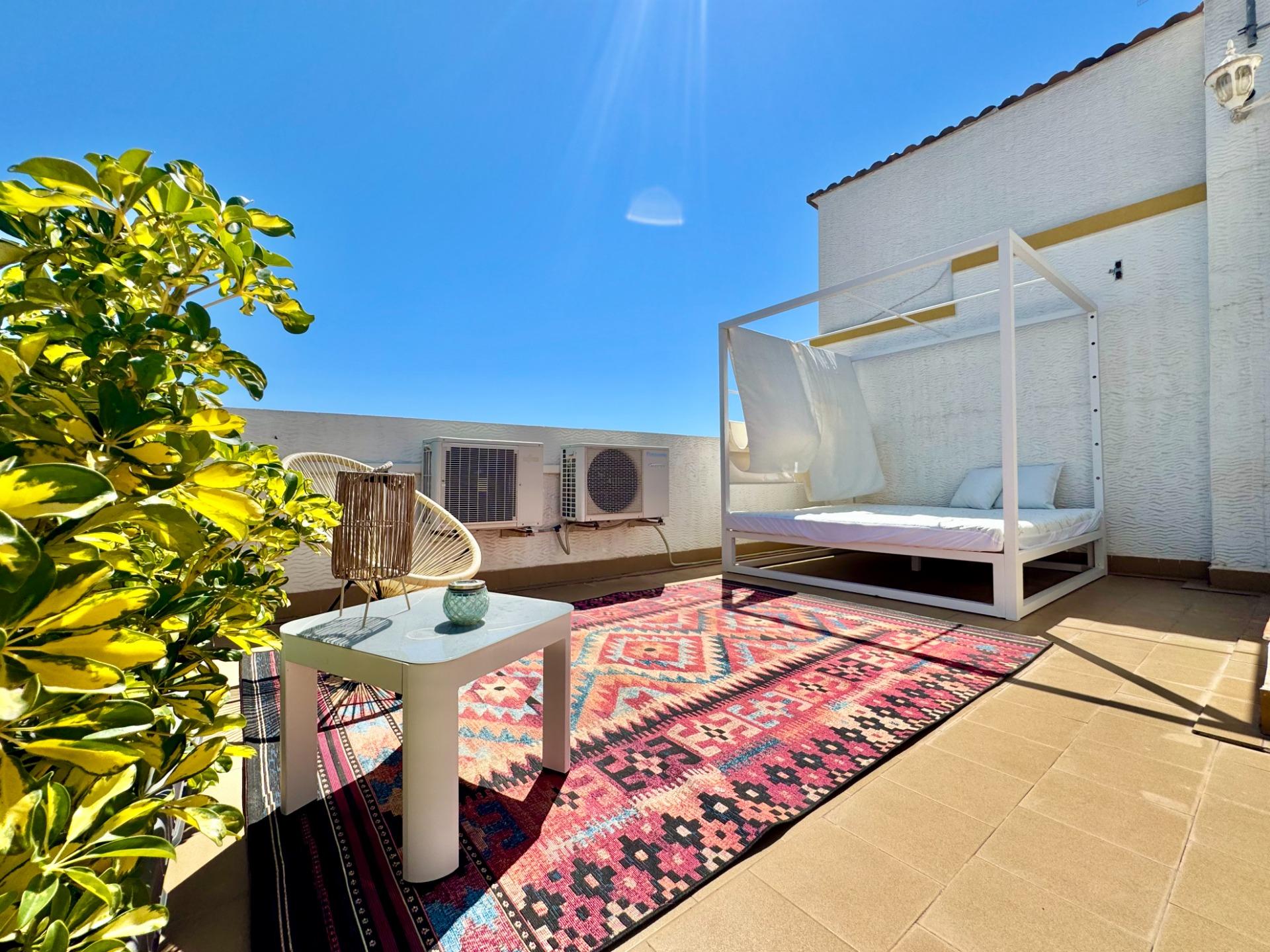 Terrace in terraced for sale in Orihuela Costa