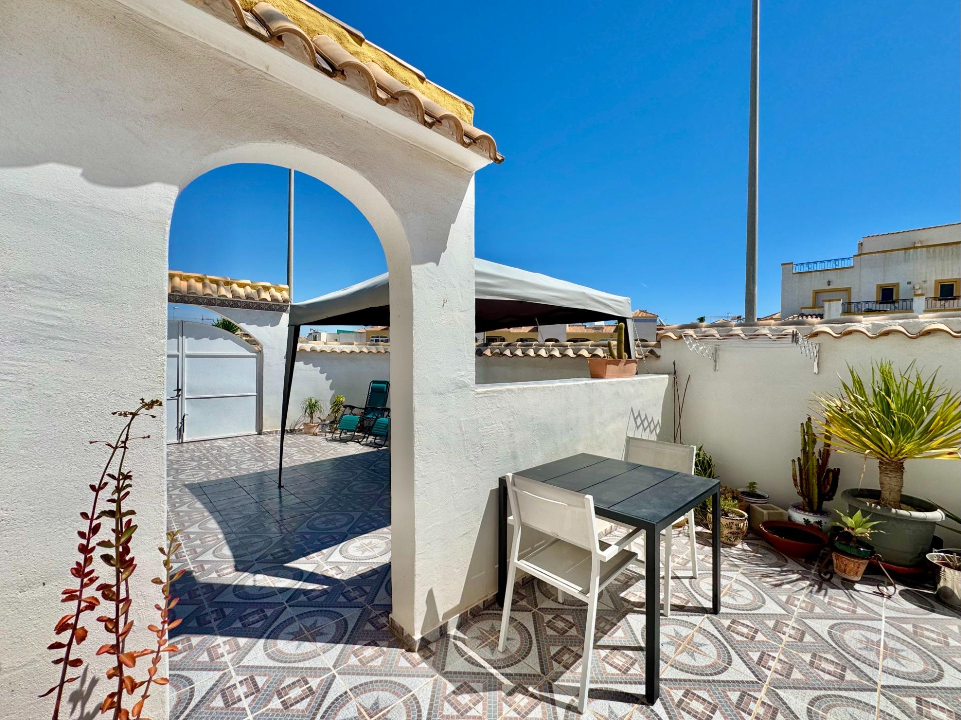 Master bedroom in terraced for sale in Orihuela Costa