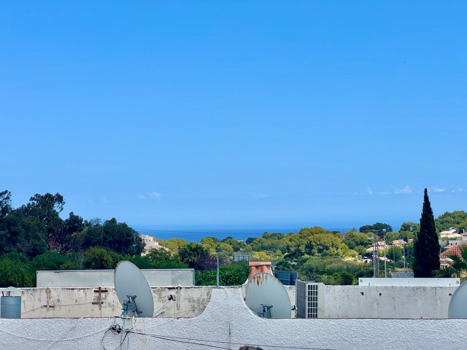 Master bedroom in villa for sale in San Miguel de Salinas