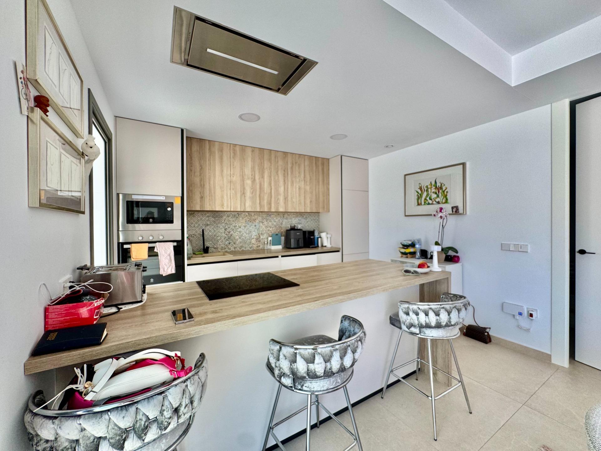 Terrace in villa for sale in San Miguel de Salinas