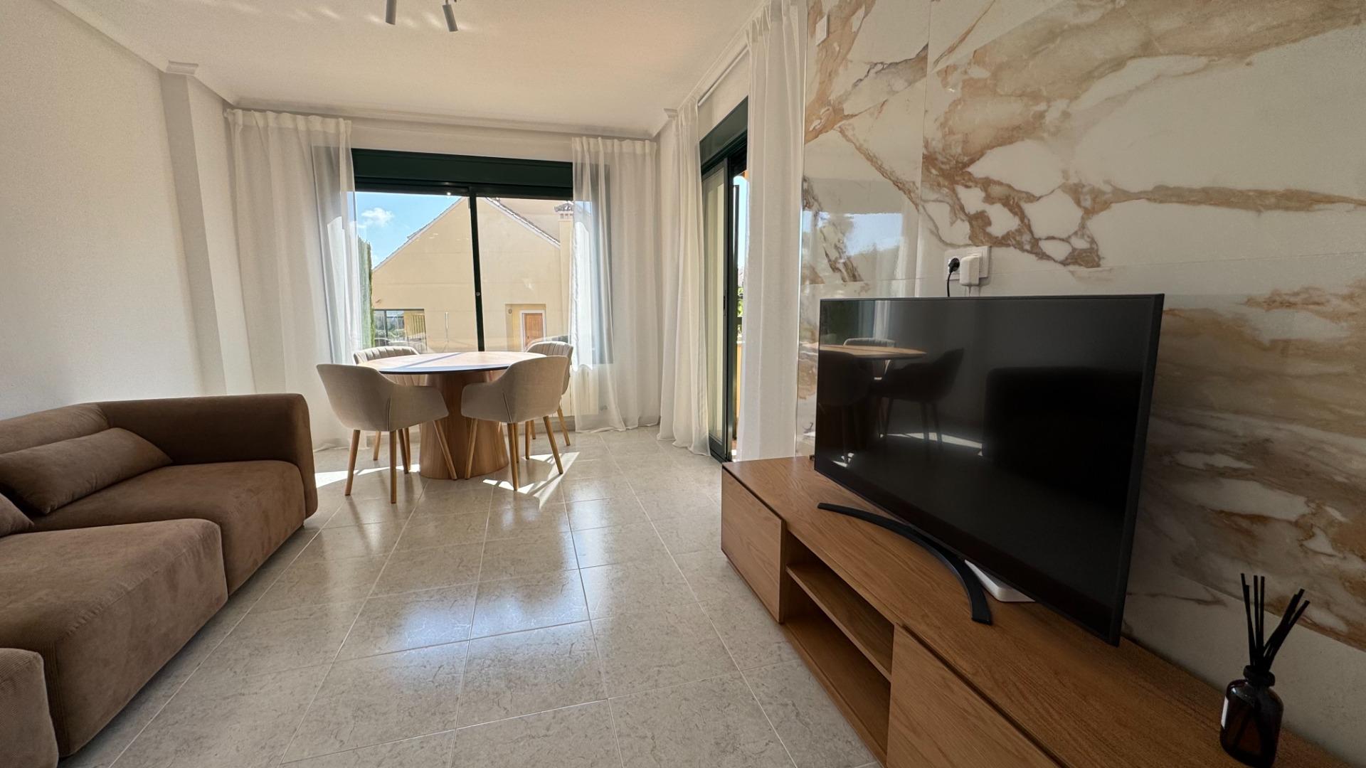 Living room in apartment for sale in Orihuela Costa