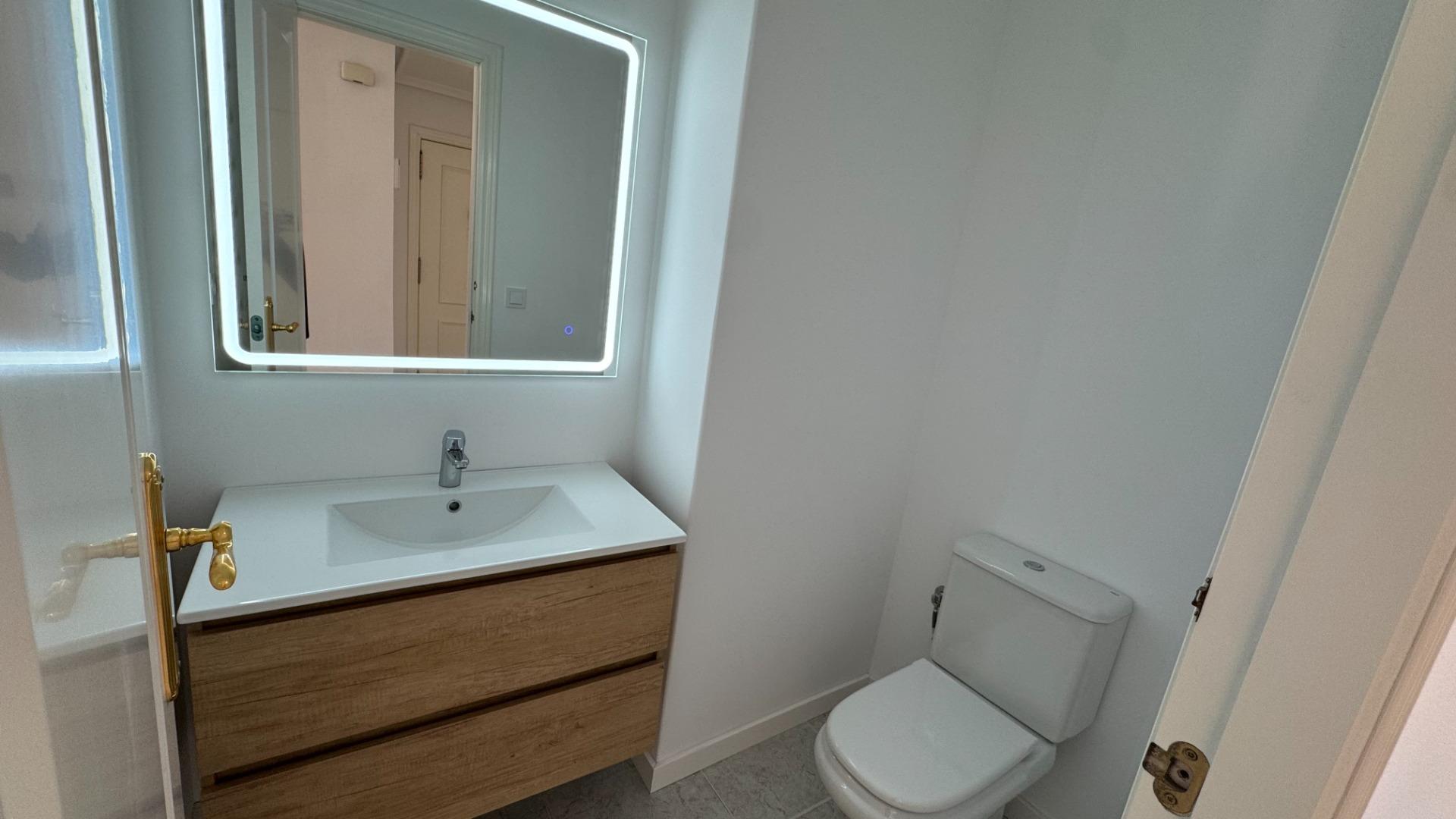 Dining area in apartment for sale in Orihuela Costa