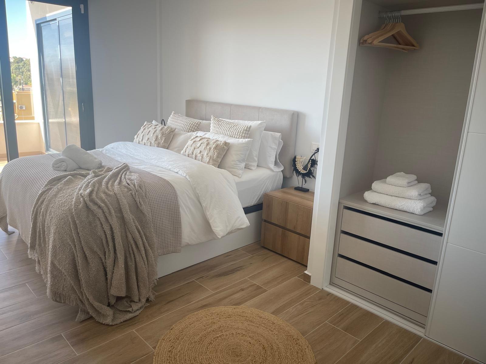 Terrace in penthouse for sale in Orihuela Costa