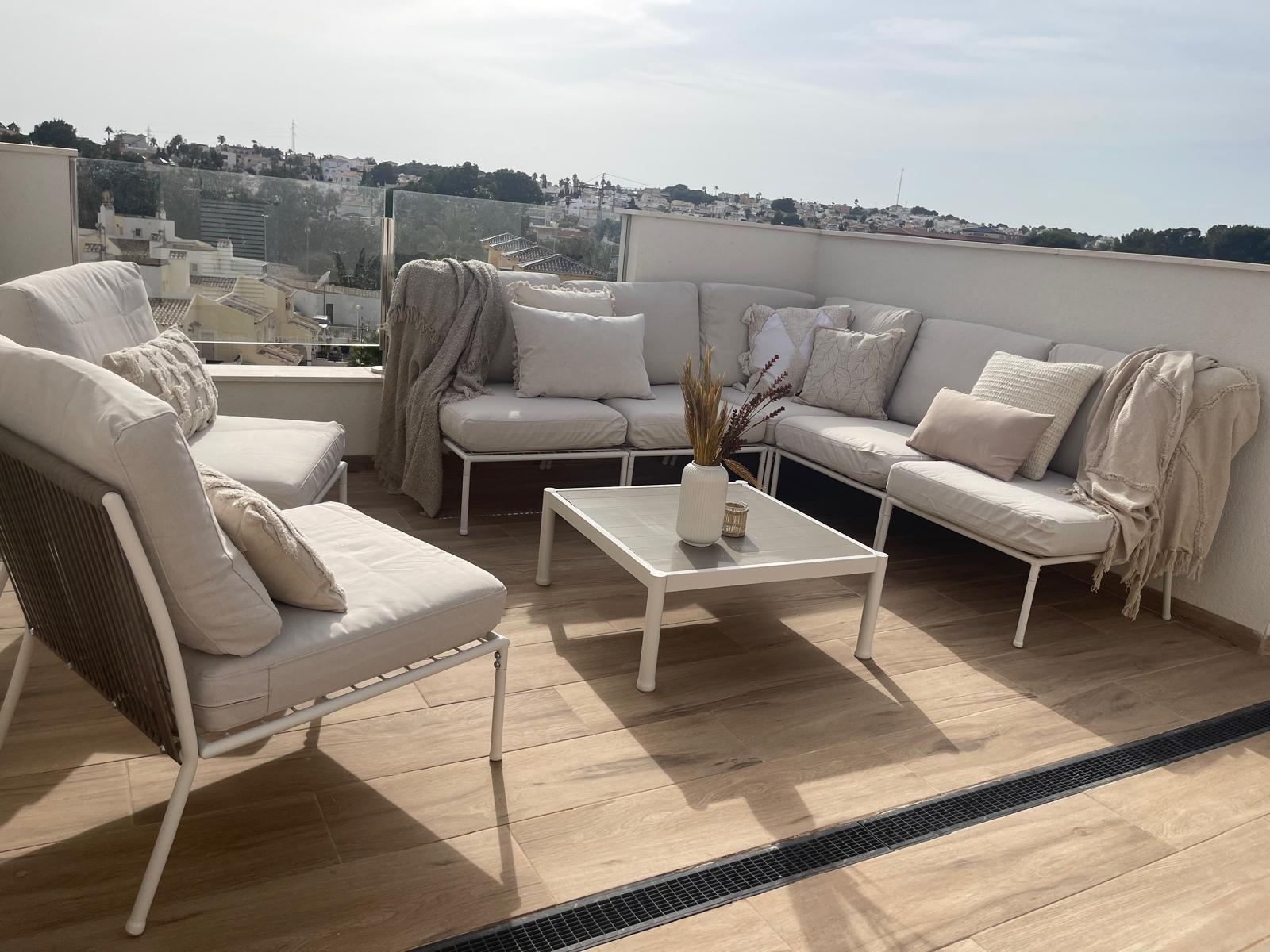 Bedroom in penthouse for sale in Orihuela Costa
