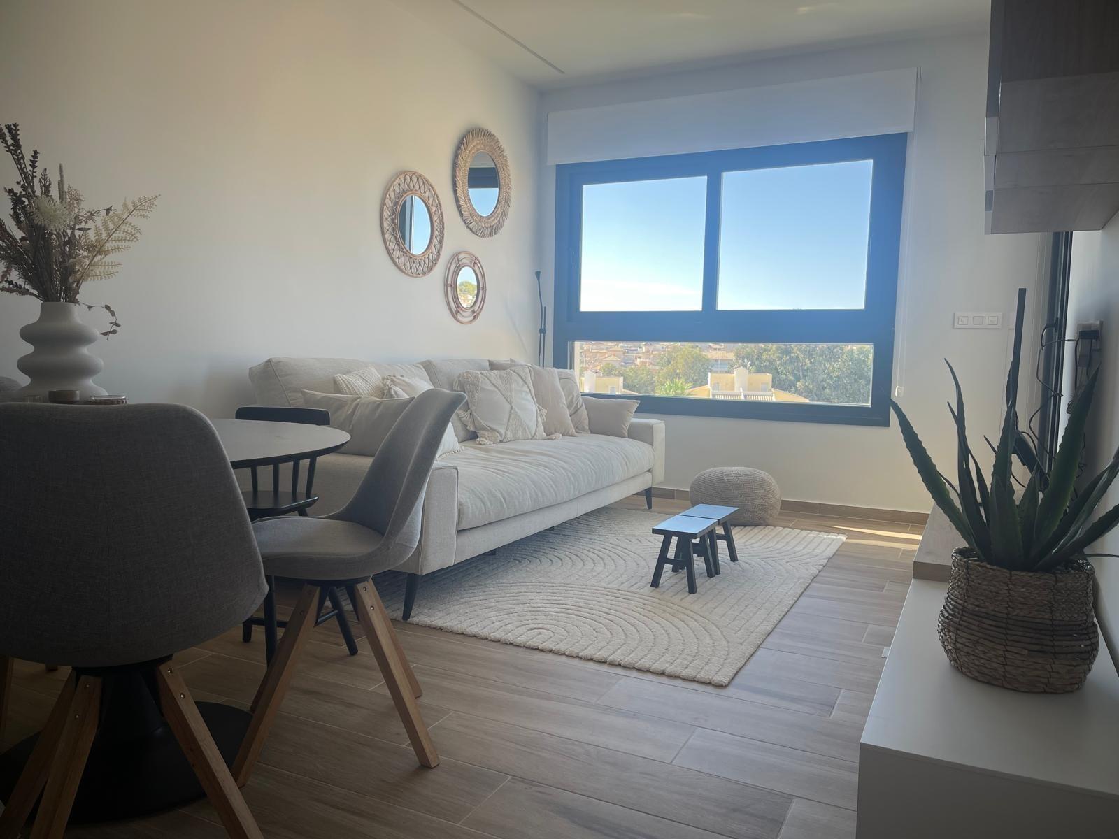 Garden in penthouse for sale in Orihuela Costa