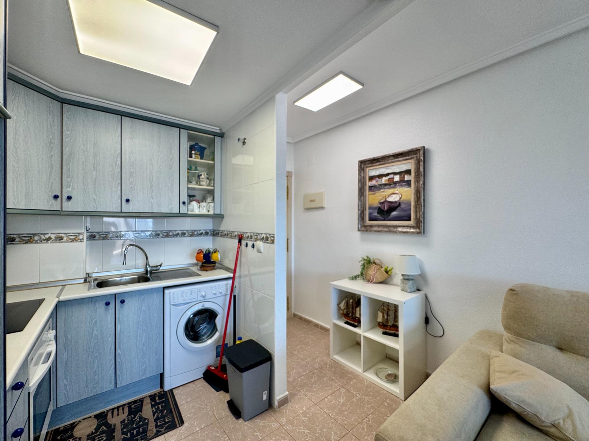 Garden in apartment for sale in Torrevieja