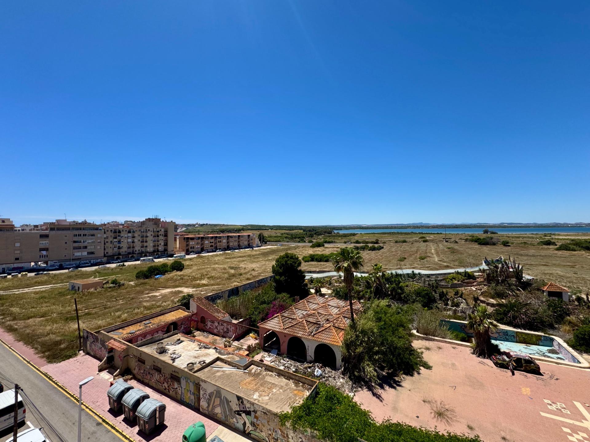Pool area in apartment for sale in Torrevieja