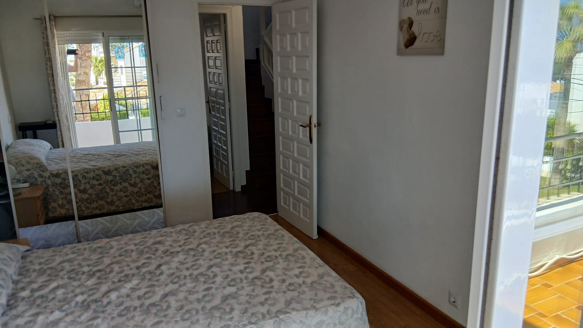 Master bedroom in terraced for sale in Orihuela Costa