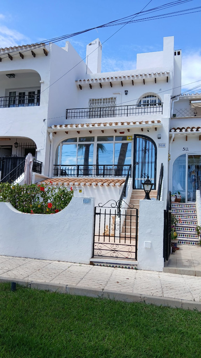 Master bedroom in terraced for sale in Orihuela Costa