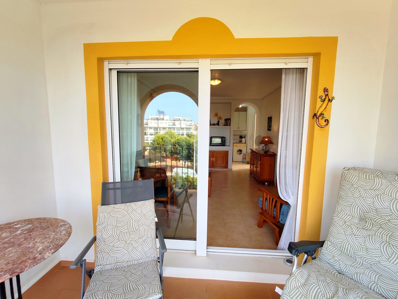 Dining area in apartment for sale in La Zenia