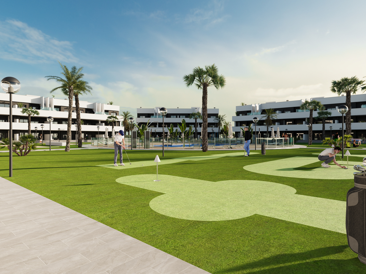 Garden in apartment for sale in Guardamar del Segura