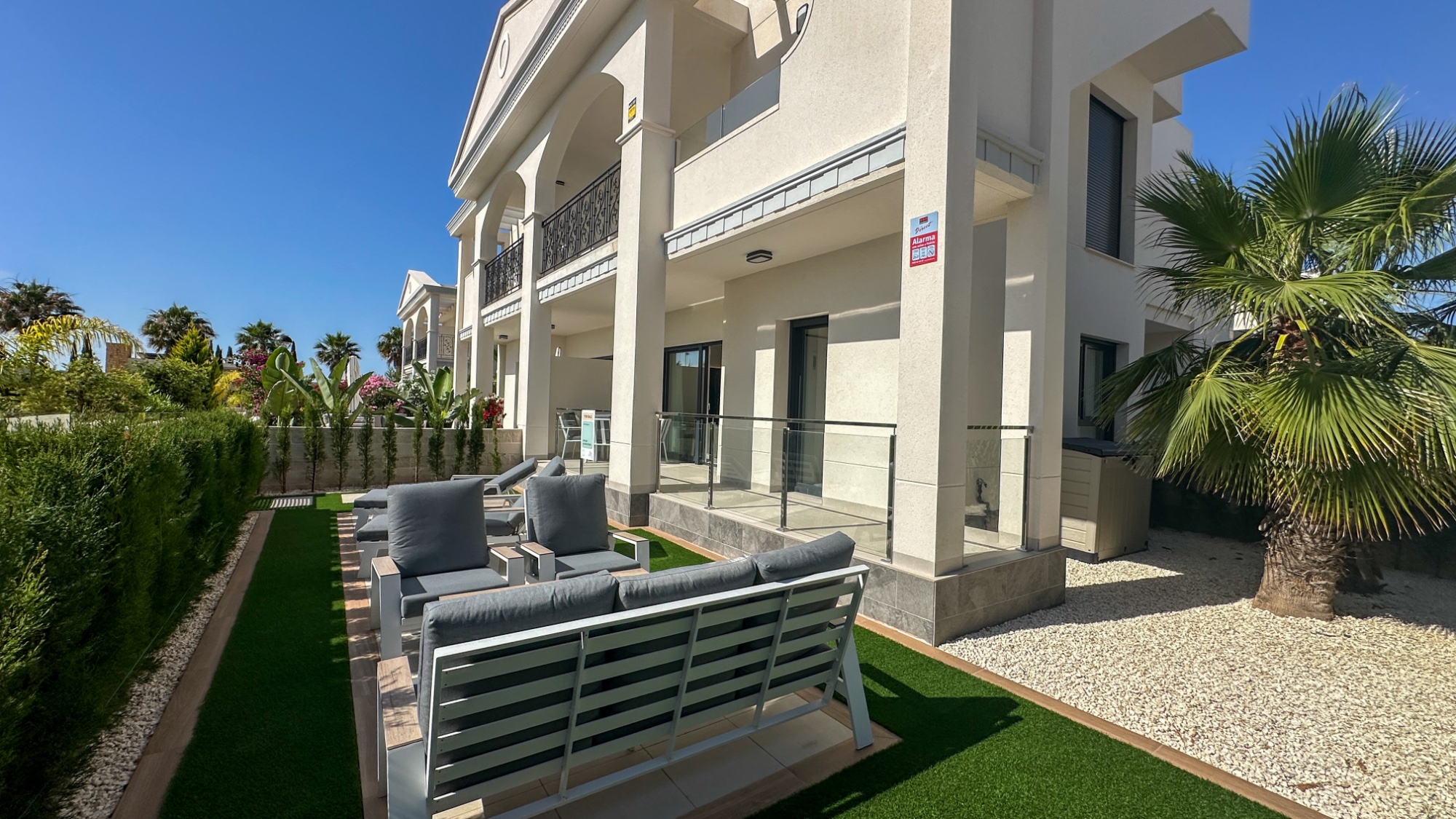 Pool area in bungalow for sale in Ciudad Quesada
