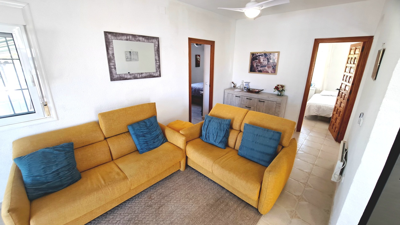 Terrace in villa for sale in San Miguel de Salinas