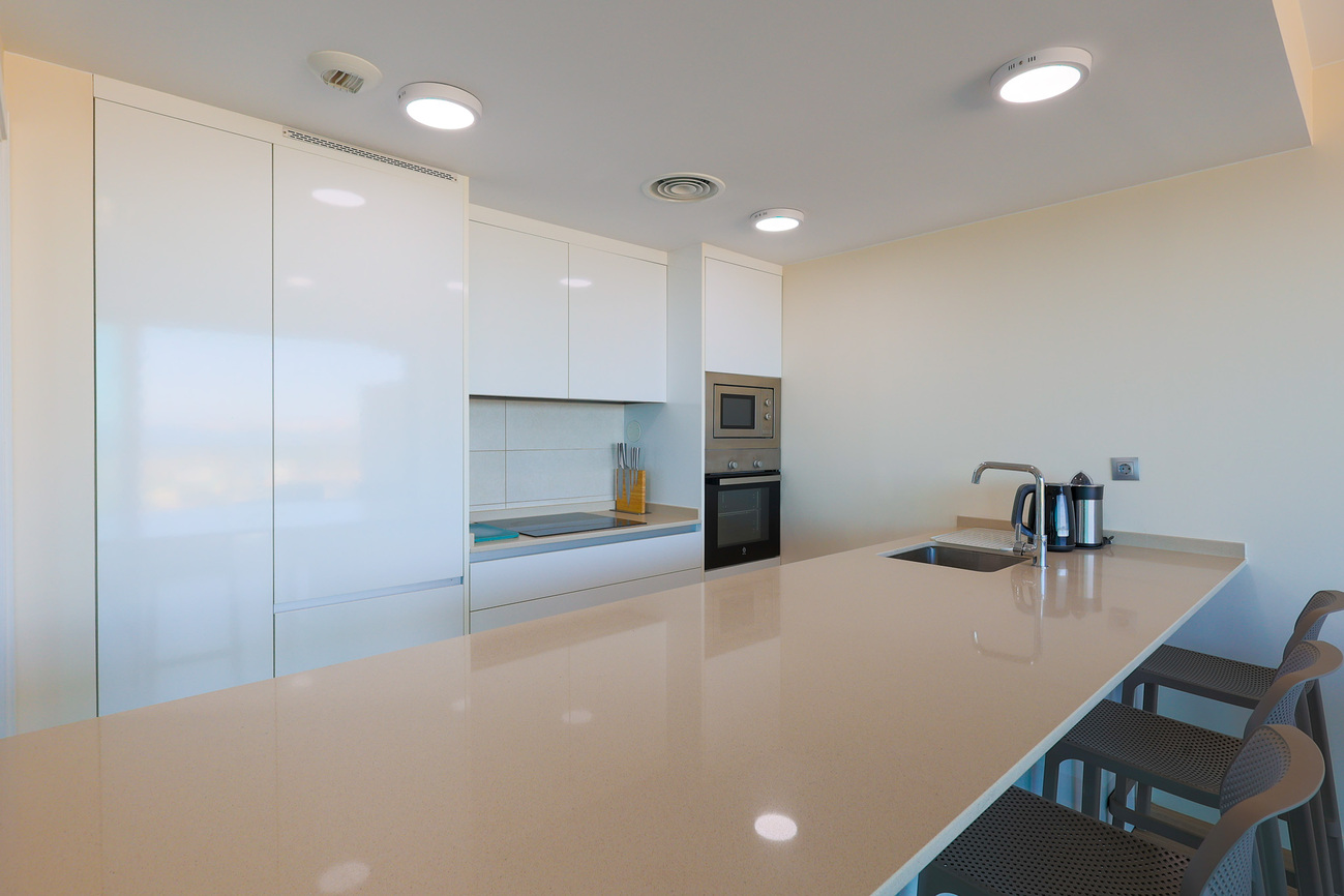 Living room in apartment for sale in Cartagena